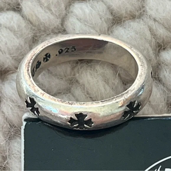 CHROME HEARTS NEGATIVE E PLUS RING